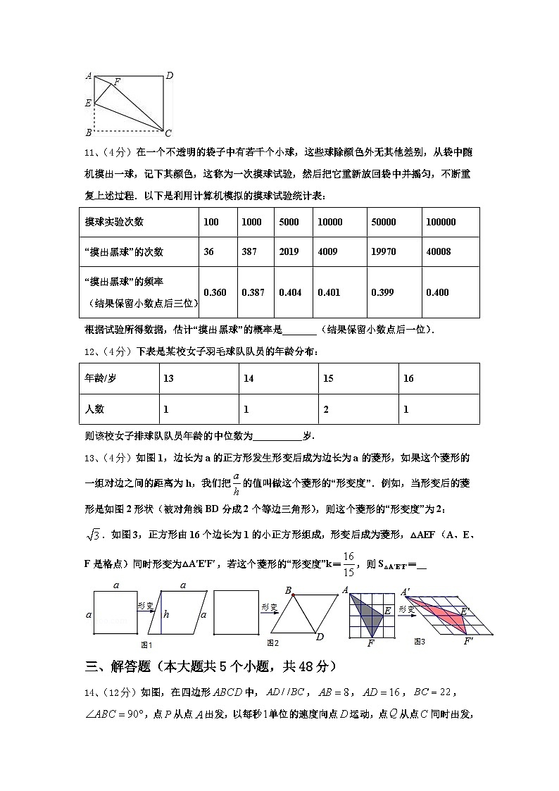 2024年黑龙江省哈尔滨市名校数学九上开学达标检测试题【含答案】第3页