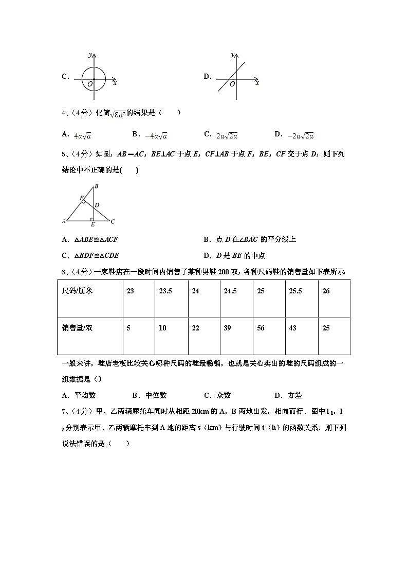 2024年湖北省松滋市新江口镇第一中学九上数学开学考试试题【含答案】第2页