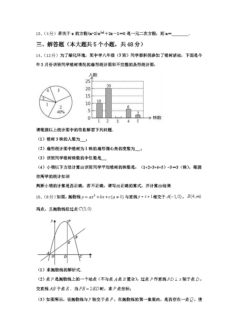 2024年湖南省株洲市荷塘区九年级数学第一学期开学调研试题【含答案】第3页
