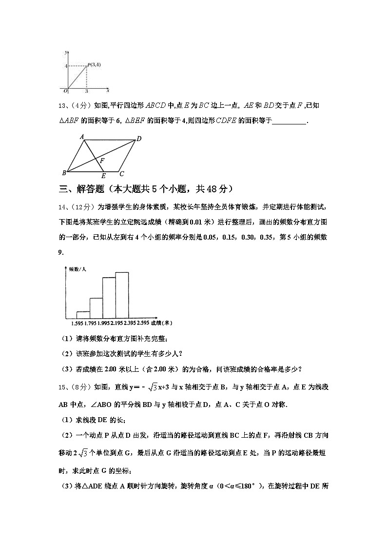2024年江苏南京师范大附属中学九上数学开学综合测试模拟试题【含答案】第3页