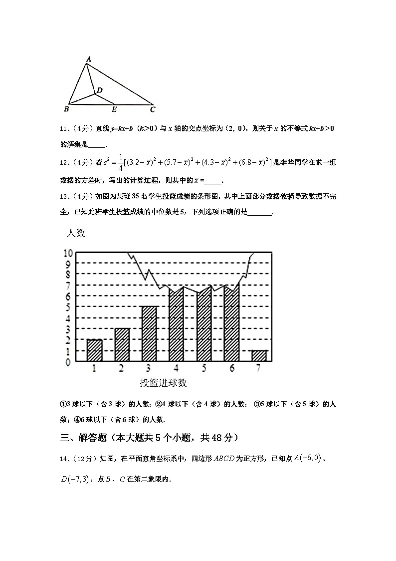 2024年江苏省无锡市锡中学实验学校数学九上开学统考模拟试题【含答案】03