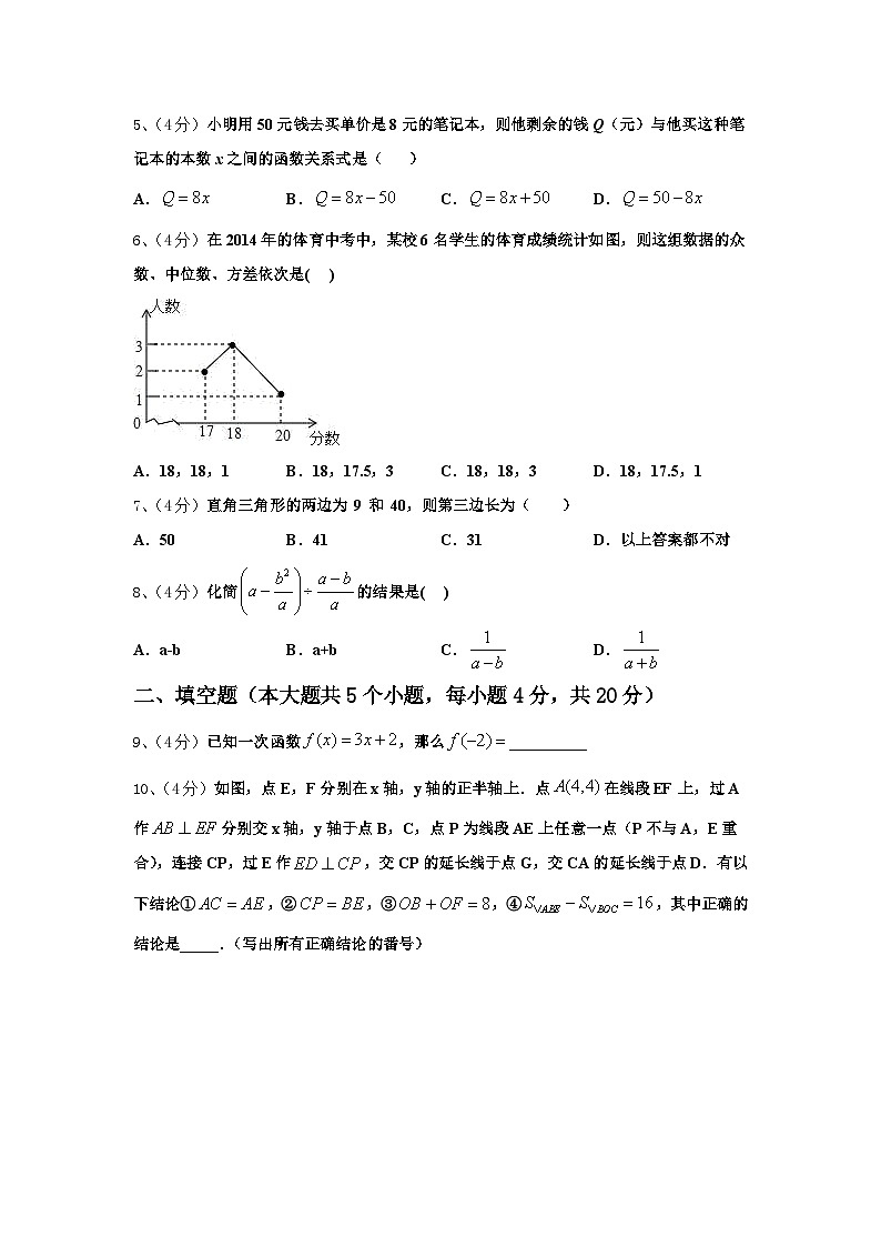 2024年江苏省盐城市东台市三仓镇区中学数学九年级第一学期开学监测试题【含答案】02