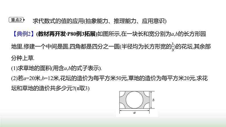 人教版七年级数学上册第三章3.2代数式的值课件第8页