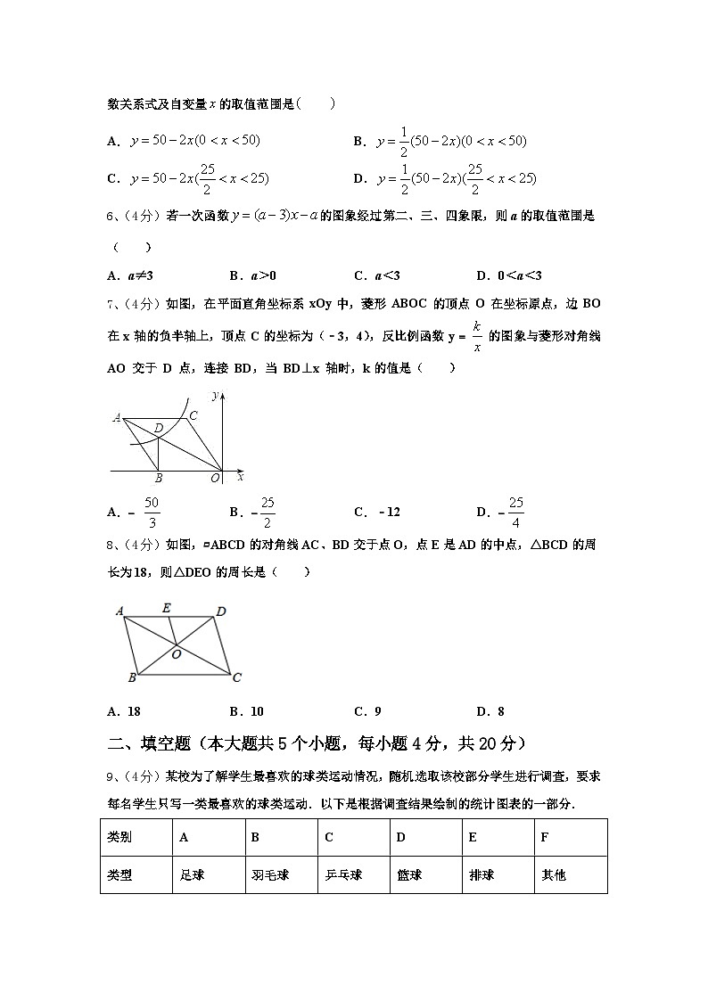 2024年上饶市重点中学数学九上开学达标检测模拟试题【含答案】第2页