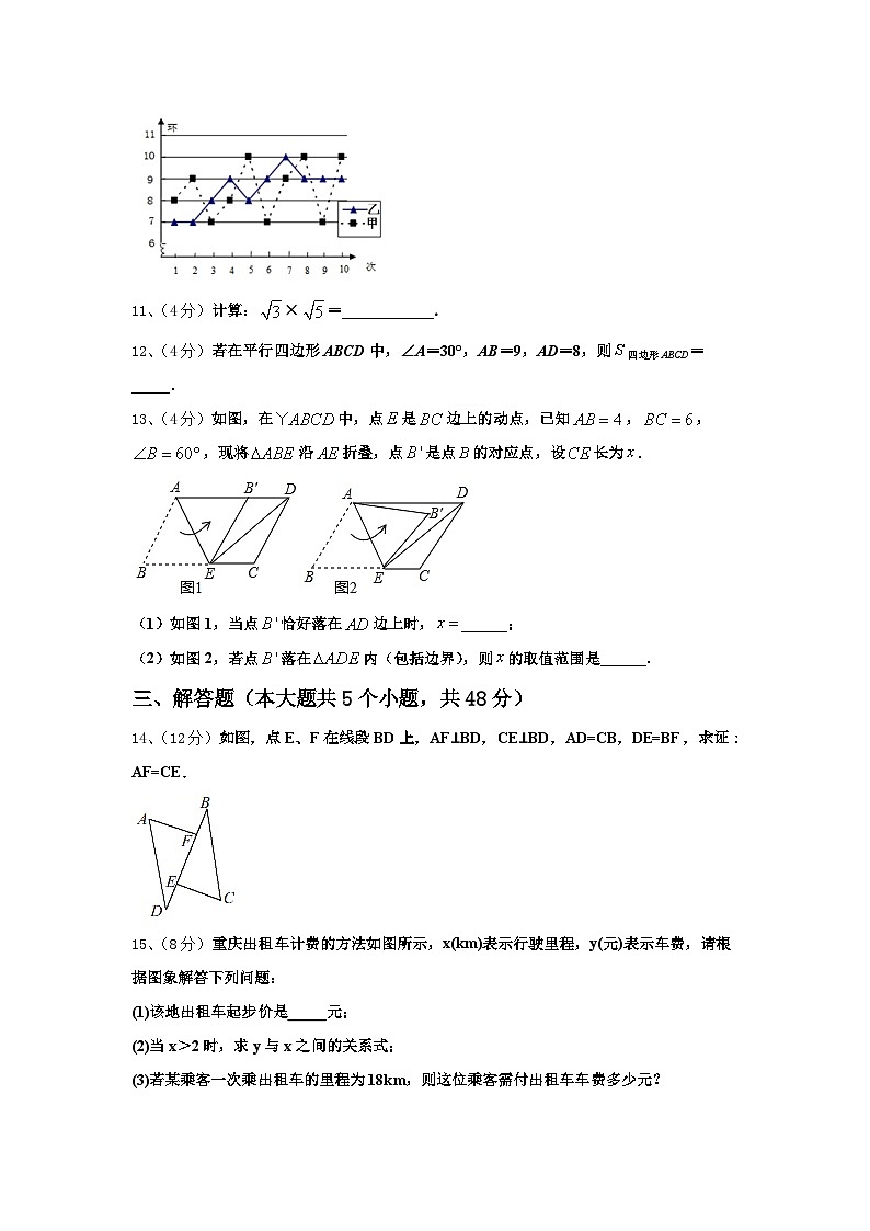 2024年西藏达孜中学数学九上开学学业水平测试试题【含答案】第3页
