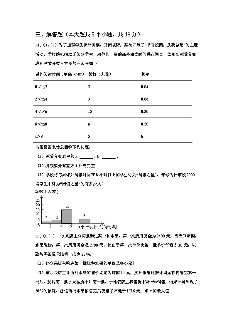 2025届安徽省合肥市45中学九年级数学第一学期开学调研试题【含答案】第3页