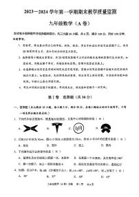 2023-2024学年广东省广州市黄埔区九年级（上）期末数学试卷