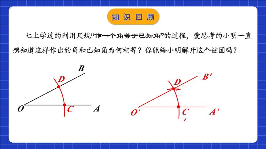 蘇科版八上數(shù)學(xué) 1.3《探索三角形全等的條件（第6課時(shí)）》課件第4頁(yè)