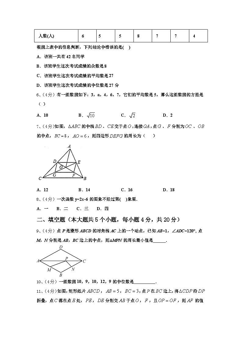 2025届吉林省东北师范大附属中学九上数学开学综合测试模拟试题【含答案】第2页
