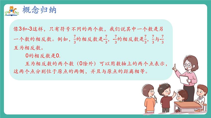 【新教材】滬教版數(shù)學(xué)六年級上冊1.1 有理數(shù)（第3課時 相反數(shù)）（教學(xué)課件）第6頁