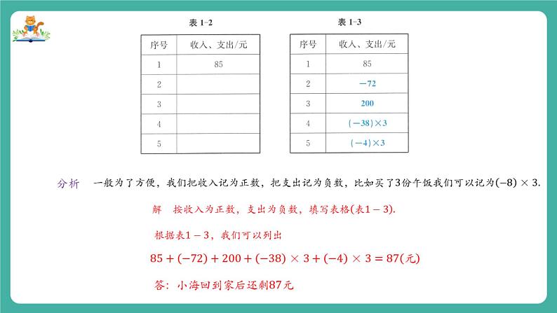 【新教材】沪教版数学六年级上册1.5 有理数的混合运算(第3课时 有理数混合运算的实际应用)(教学课件)第6页