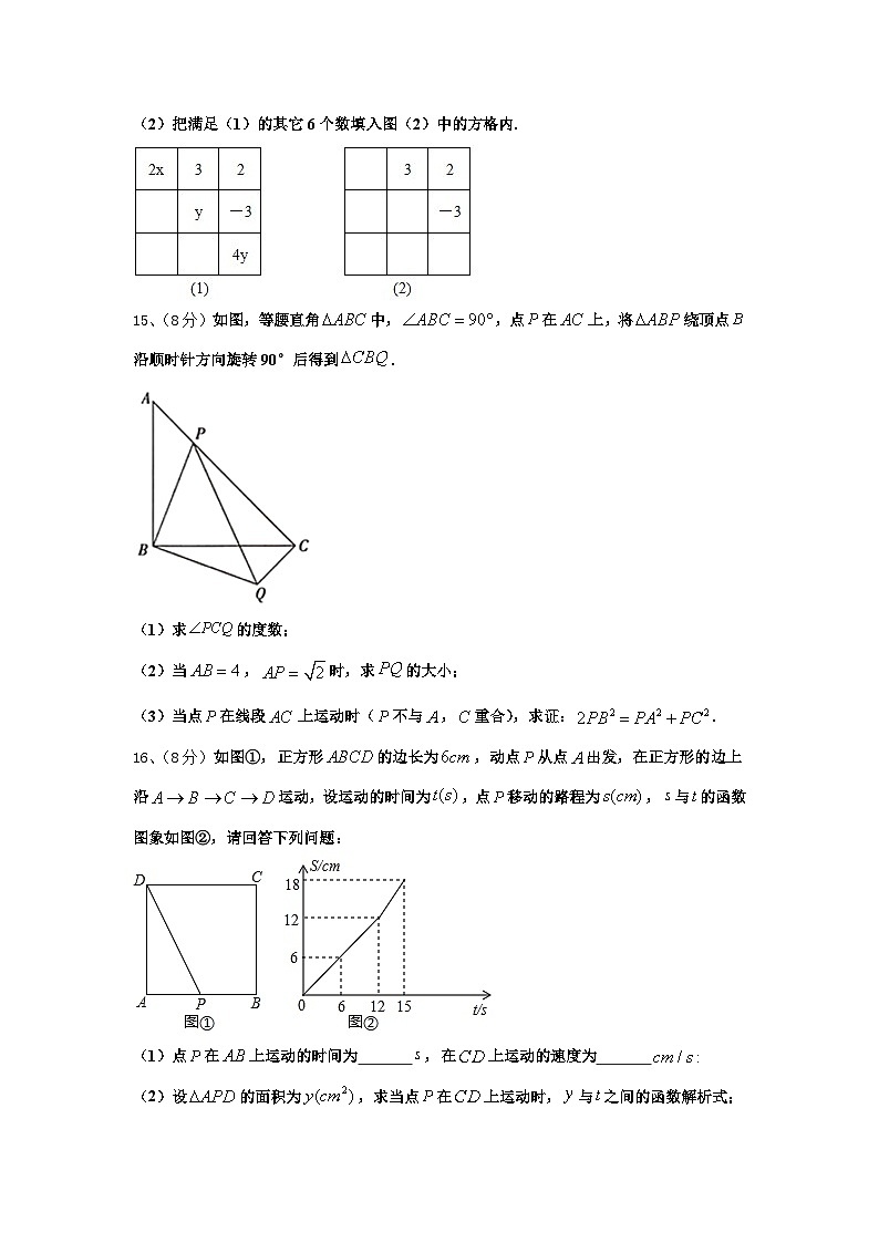 2025届内蒙古包头市哈林格尔中学数学九年级第一学期开学质量跟踪监视模拟试题【含答案】第3页