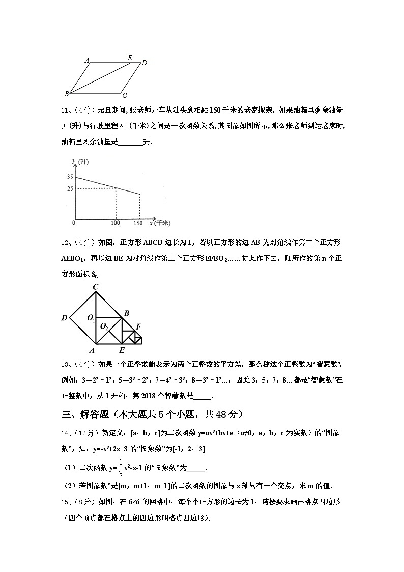 2025届内蒙古鄂托克旗乌兰镇中学数学九上开学质量跟踪监视试题【含答案】第3页