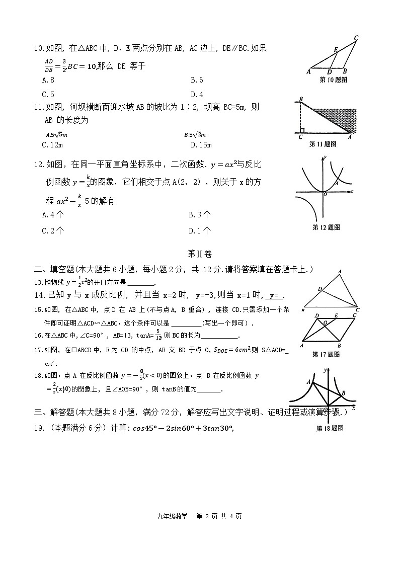 还原Word_2023年秋季学期期末文化素质检测(4)第2页