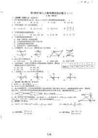 2023-2024学年四川省成都市武侯区八年级（上）期末数学试卷