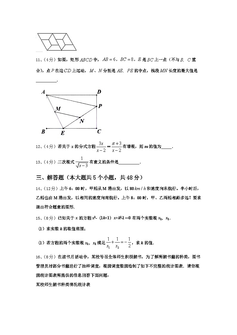 2025届四川省遂宁市安居区数学九上开学学业质量监测模拟试题【含答案】第3页