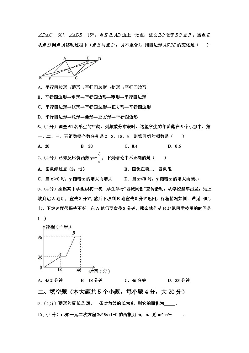 2025届浙江省绍兴上虞区四校联考九年级数学第一学期开学学业质量监测模拟试题【含答案】第2页