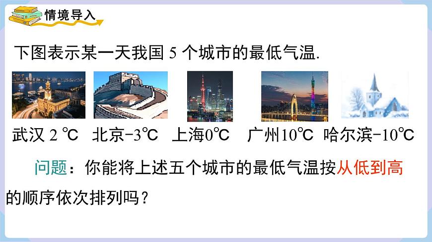 1.3 有理數(shù)大小的比較第3頁