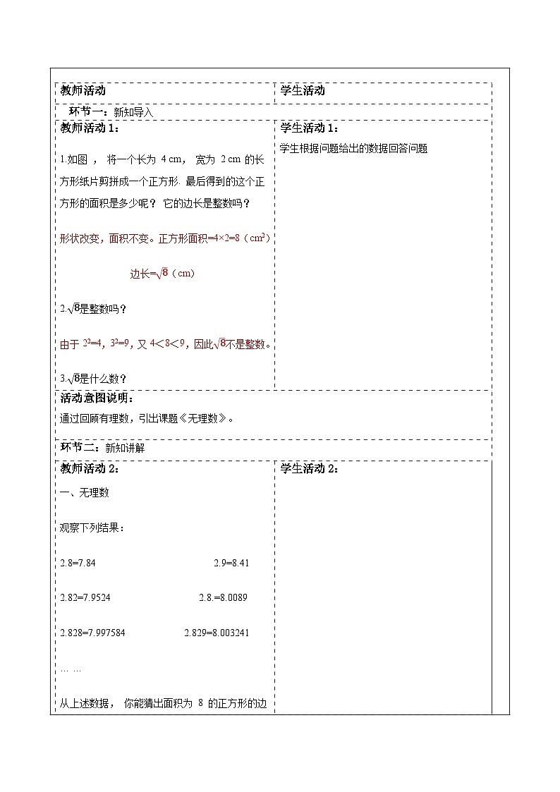3.1.2无理数第2页