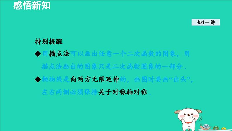 2024九年级数学下册第1章二次函数1.2二次函数的图象与性质1.2.1二次函数yax2的图象和性质课件新版湘教版第5页
