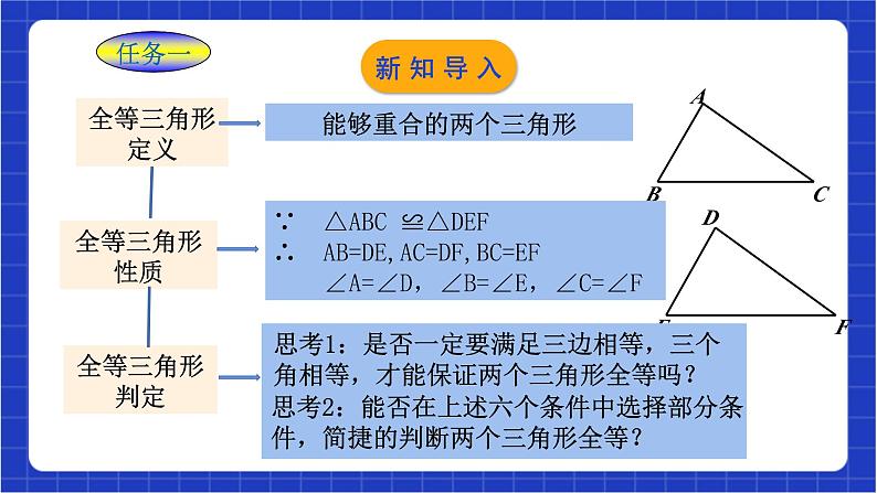 浙教版数学八上1.5.1《 用三边关系判定三角形全等 》 课件第4页