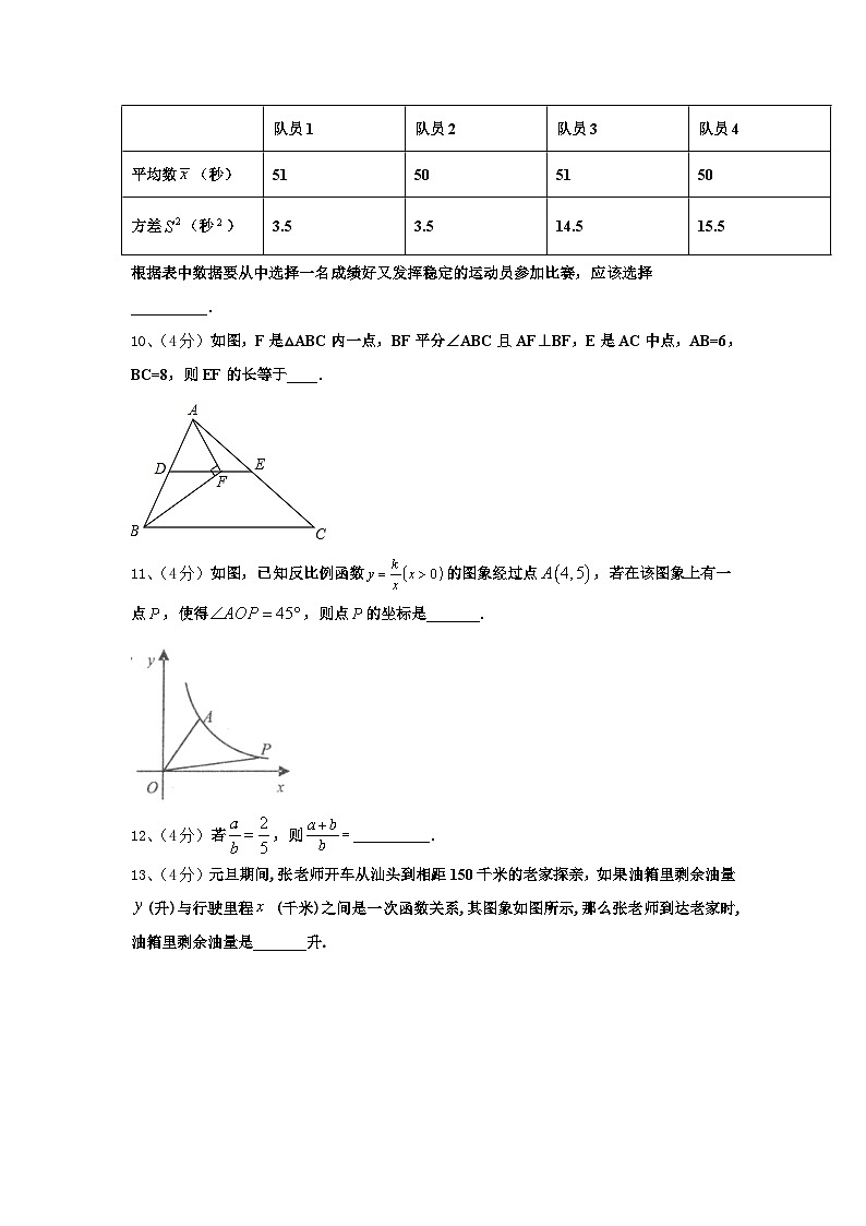 湖北省武汉市外国语学校2024-2025学年九年级数学第一学期开学统考模拟试题【含答案】第3页