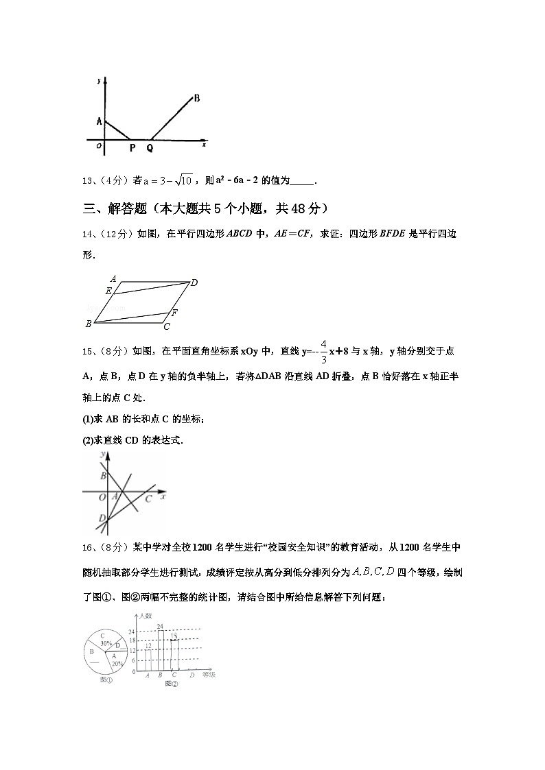 湖南省长沙市湘一立信实验学校2024年九年级数学第一学期开学质量跟踪监视试题【含答案】第3页