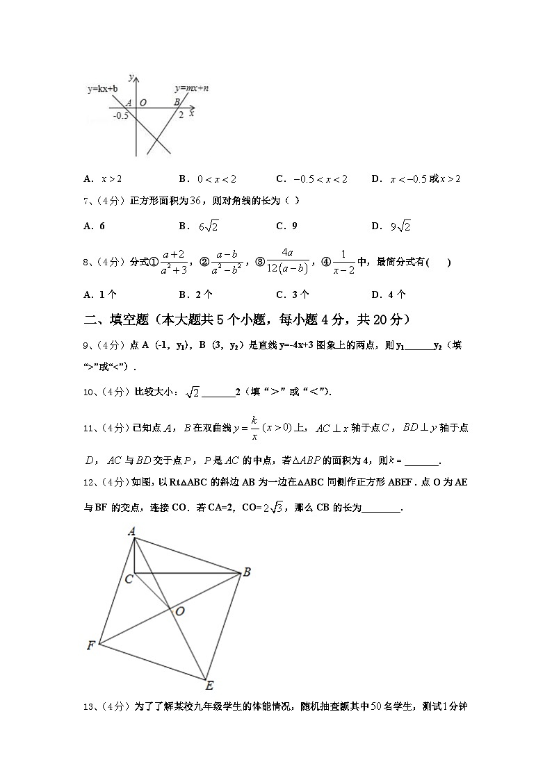 湖南省长沙市周南石燕湖中学2024-2025学年数学九上开学复习检测模拟试题【含答案】第3页