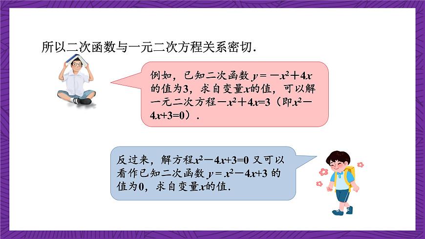 滬科版數(shù)學(xué)九上 21.3《  二次函數(shù)與一元二次方程》 課件第4頁