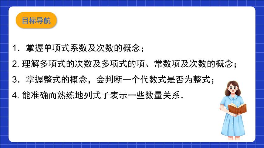 滬教版（五四制）數(shù)學(xué)七上9.4《整式》（同步課件）第2頁