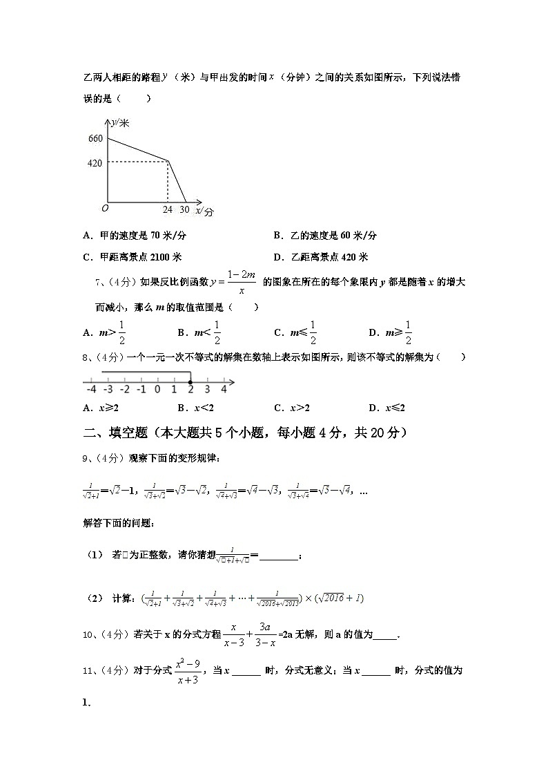 江苏省南通市2024-2025学年九上数学开学预测试题【含答案】第2页