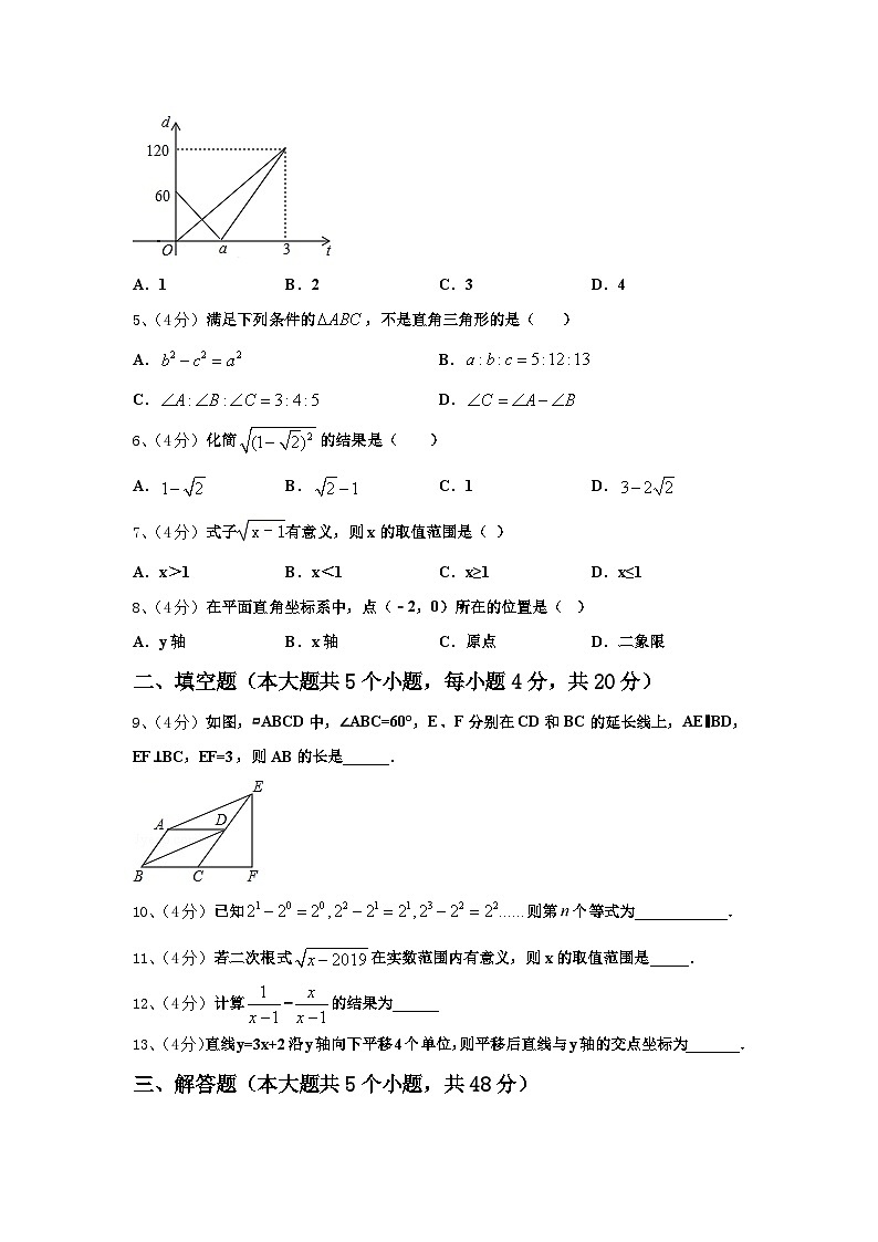 江苏省泰州市口岸实验学校2024-2025学年数学九上开学学业质量监测模拟试题【含答案】第2页