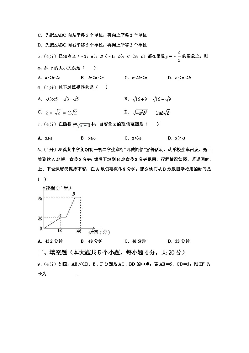 江苏省无锡锡东片2025届九上数学开学调研模拟试题【含答案】02