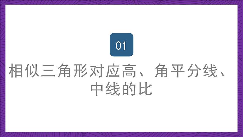 沪教版(五四制)数学九上24.5《相似三角形的性质》(课件)第2页