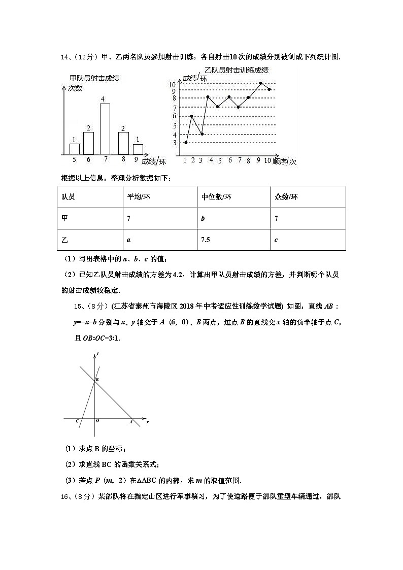 山东省青岛53中2024年九年级数学第一学期开学学业质量监测模拟试题【含答案】第3页
