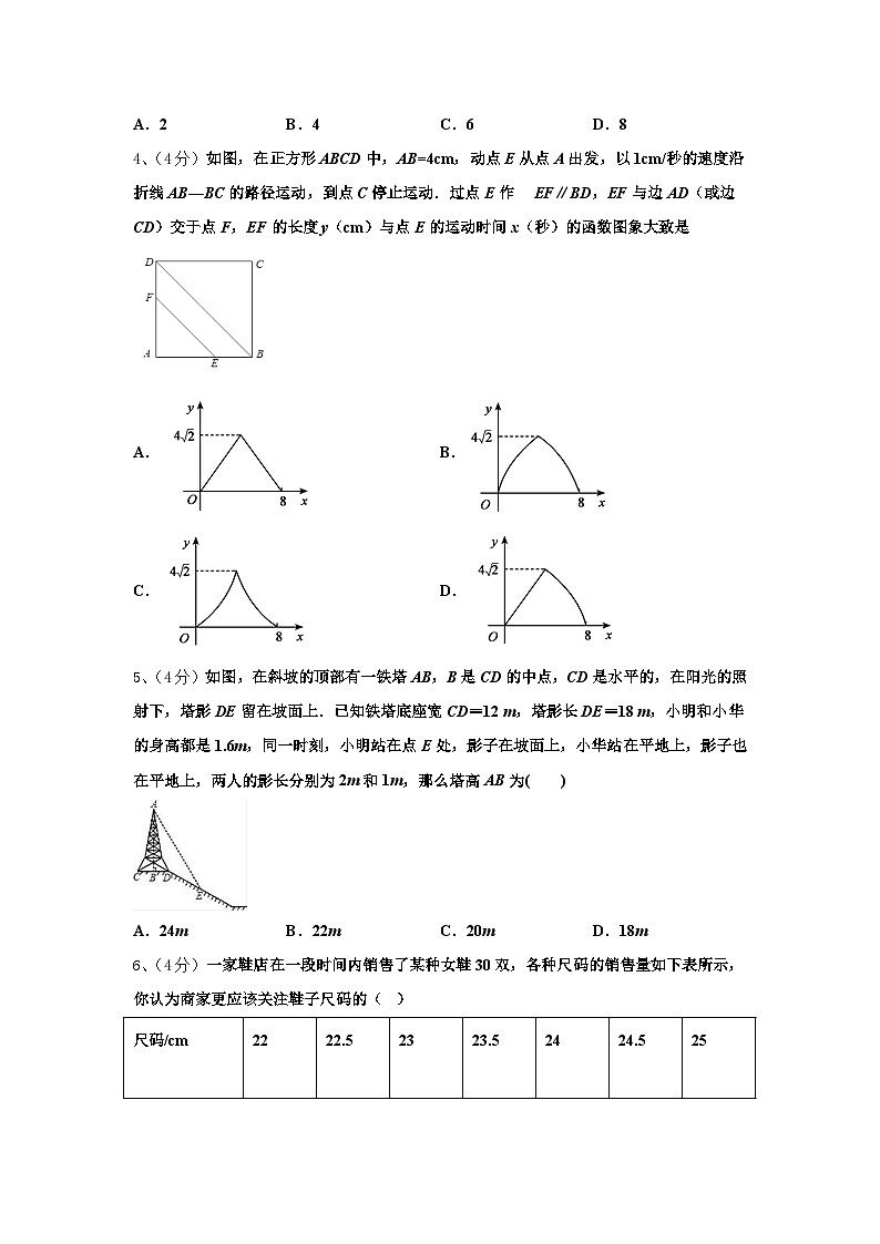 山东省日照莒县联考2024-2025学年数学九上开学经典模拟试题【含答案】第2页