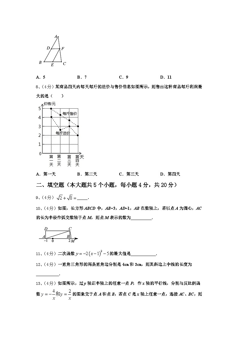 陕西省延安市洛川县2024-2025学年数学九年级第一学期开学教学质量检测试题【含答案】第2页