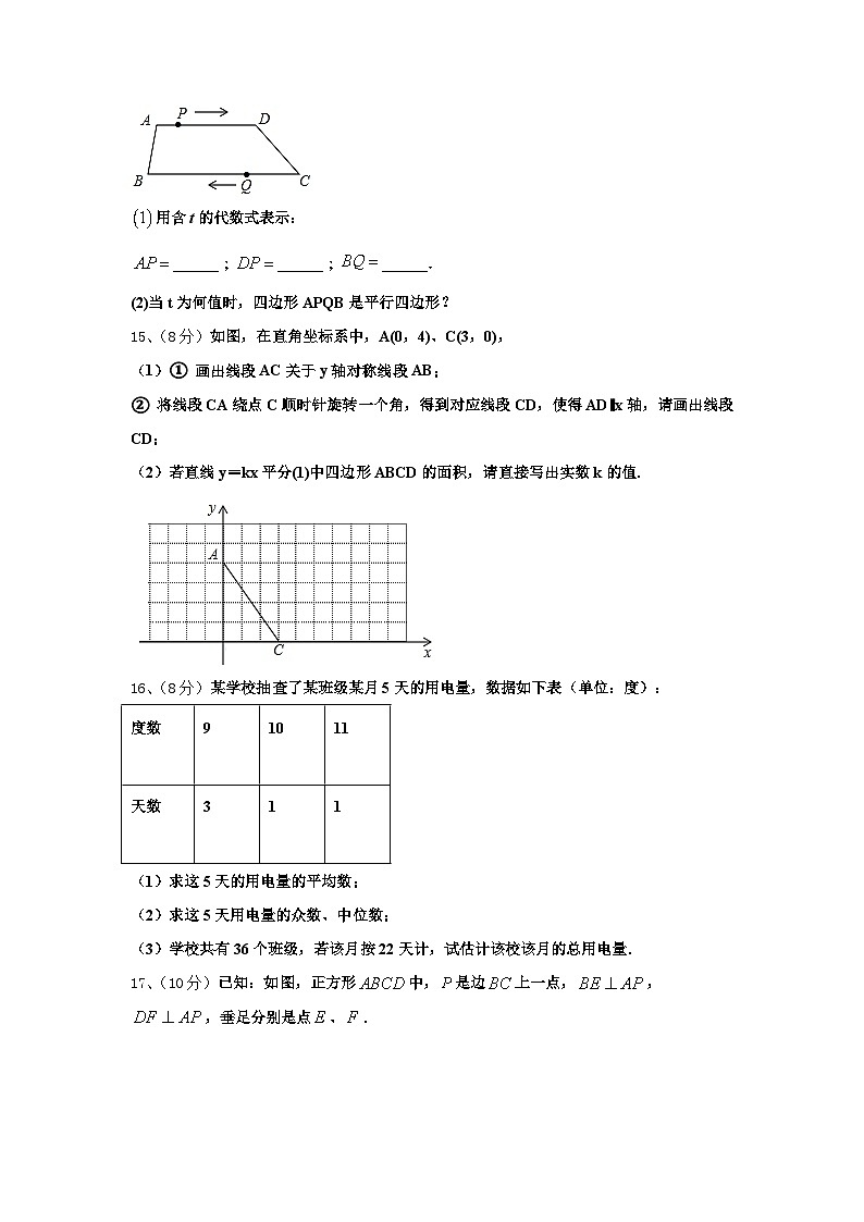 天津市宁河区北淮淀镇中学2024年数学九上开学质量跟踪监视模拟试题【含答案】第3页