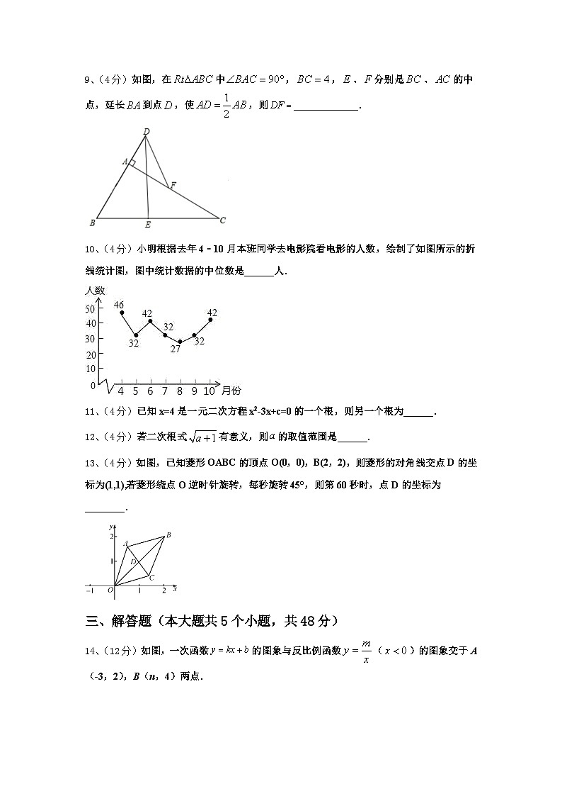 云南省个旧市第二中学2024-2025学年数学九年级第一学期开学统考模拟试题【含答案】03
