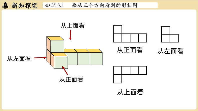 2024秋北师大版数学七年级上册1.2 从立体图形到平面图形课时4课件第8页