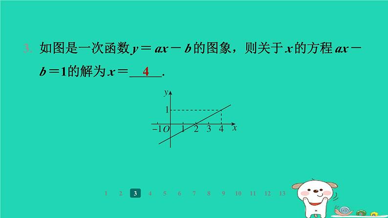 陕西省2024八年级数学上册第5章二元一次方程组6二元一次方程与一次函数课件新版北师大版第6页