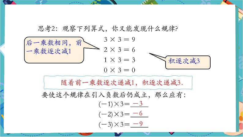 2.2.1 有理数的乘法(第一课时)-课件第6页