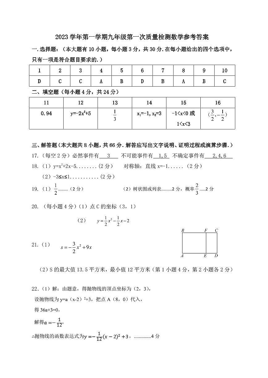 浙江余姚蘭江中學數(shù)學答案第1頁