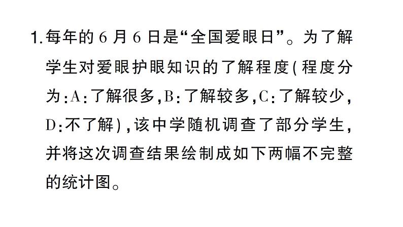 初中数学新北师大版七年级上册期末专练四 统计图表的应用检测课件2024秋第2页