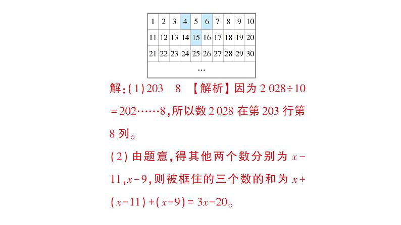 初中数学新北师大版七年级上册3.3 探索与表达规律作业课件2024秋季学期第6页