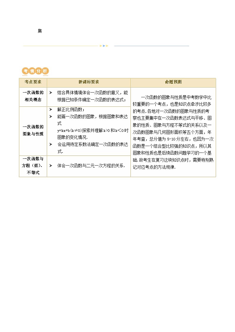 第10讲 一次函数的图象与性质(讲义)(解析版)第2页