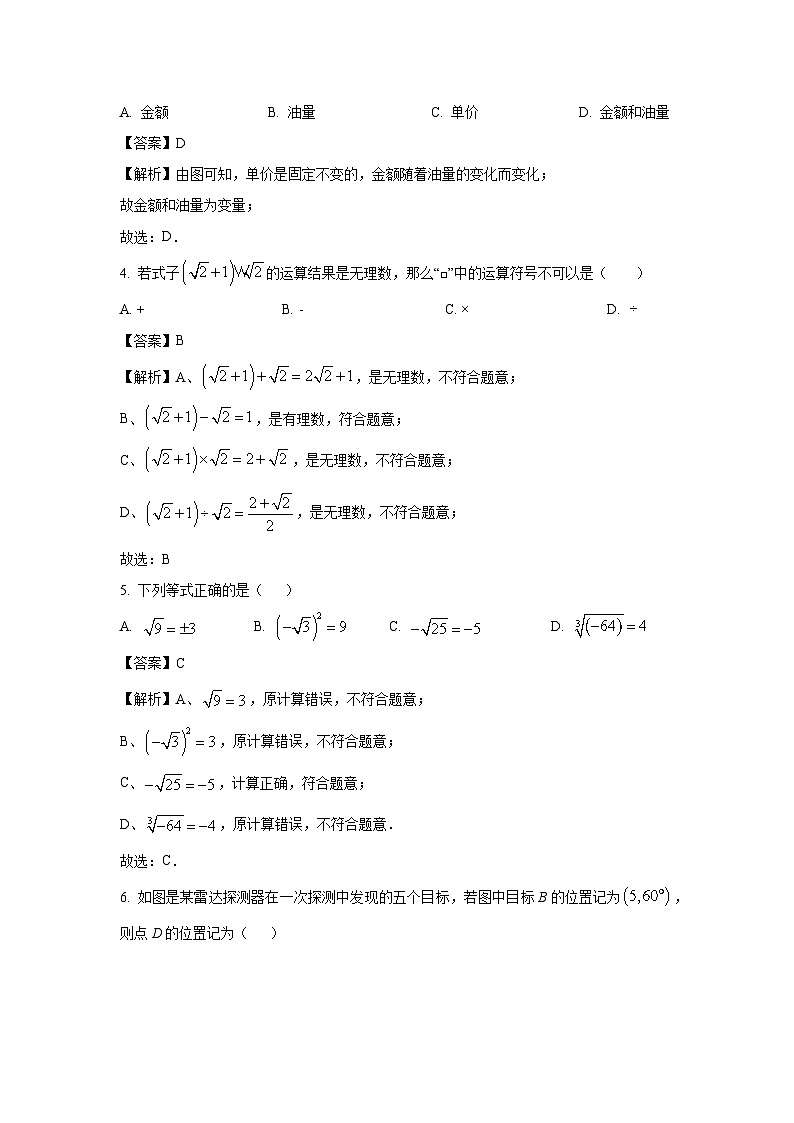 2024-2025学年山东省青岛市八年级(上)11月期中数学试卷(解析版)第2页