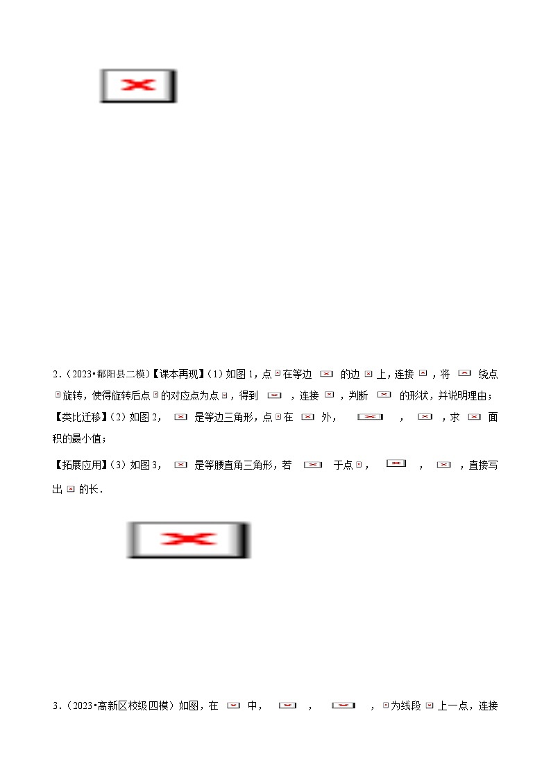 方法必備08 幾何綜合題“不一樣的旋轉(zhuǎn)，不一樣的特征”（原卷版）第2頁