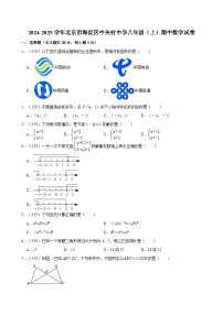 北京市海淀区中关村中学2024—2025学年上学期八年级期中数学试卷