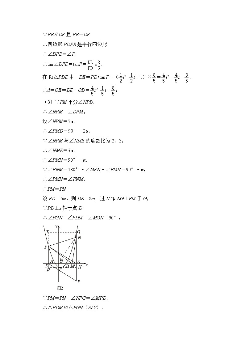 全国通用 中考数学 二次函数压轴题专题练习 06角度问题(含答案解析版)第2页